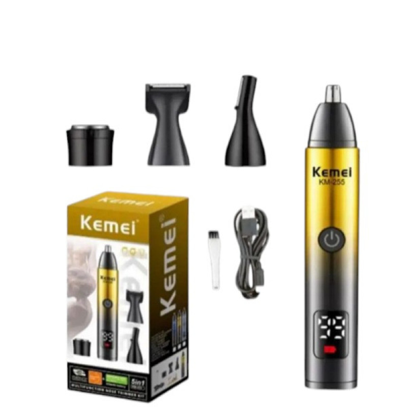 موزن گوش و بینی و خط زن کیمی مدل KM-255 4in1