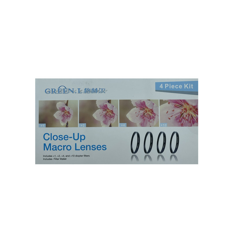 فیلتر لنز گرین ال مدل CLOSE-UP(+1,+2,+4,+10) -43MM