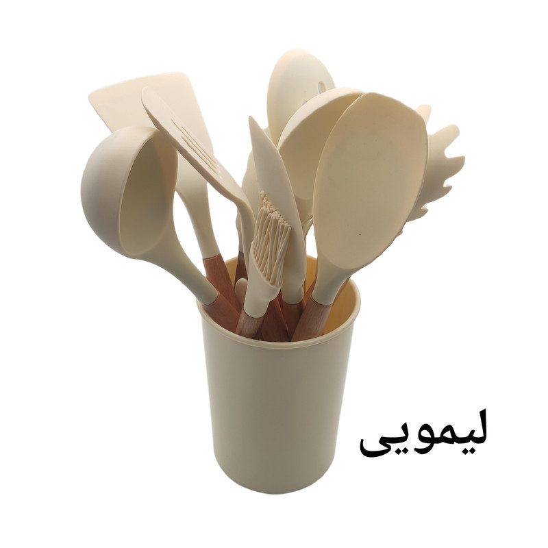 سرویس کفگیر و ملاقه 12 پارچه مدل کیچن ست