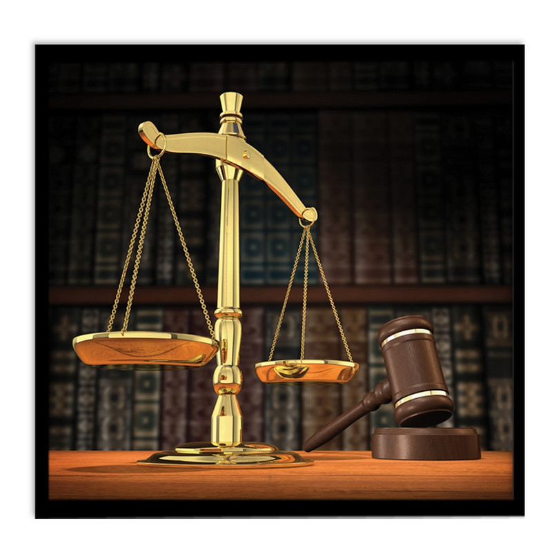 تابلو بکلیت طرح ترازو عدالت مدل B-S1292
