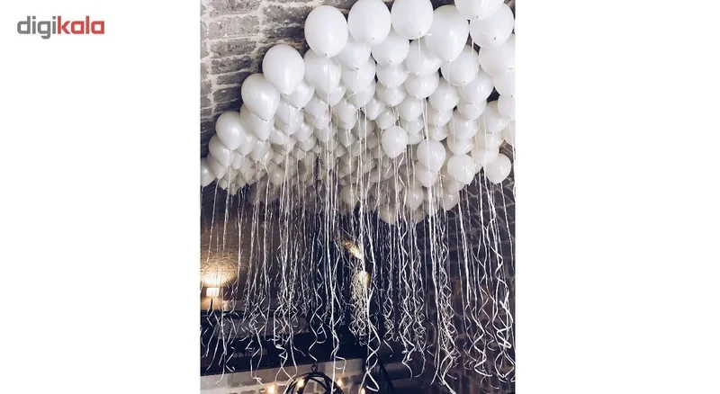 پک بادکنک آرایی آقای هدیه مدل لاتکسی Helium Quality بسته 25 عددی