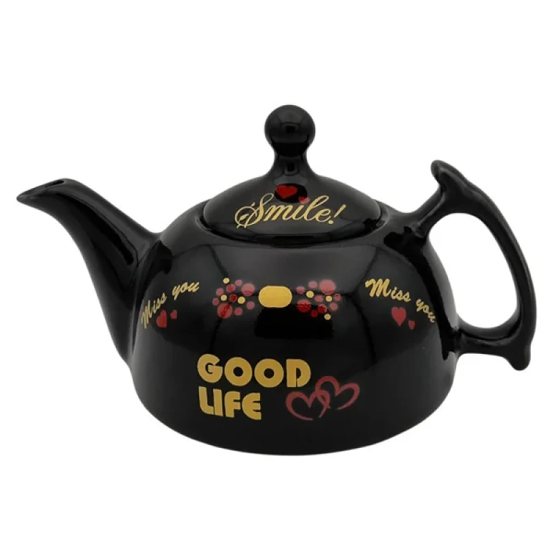 قوری مدل شقایق کد 11153xgood گنجایش 600 میلی لیتر