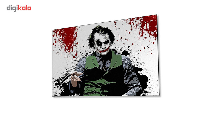 تابلو شاسی ونسونی طرح Painted Joker سایز 50 × 70