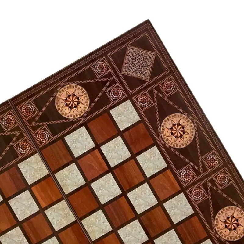 شطرنج مدل چوبی چاپی 4654