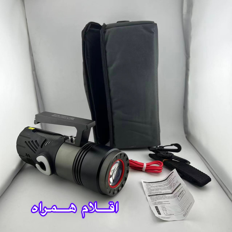 نورافکن دستی اسمایلینگ شارک مدل نقطه زن کد DY3038 با نور چند رنگ