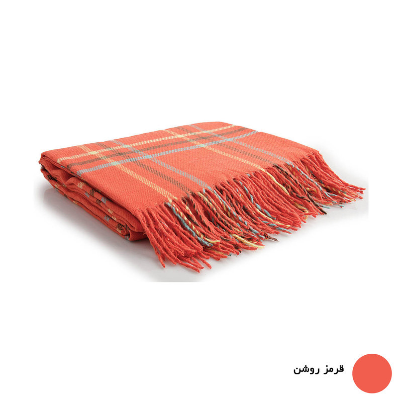 پتو مسافرتی 1 نفره سیمین پتو مدل هلیا سایز 220x150x0.2 سانتی‌متر