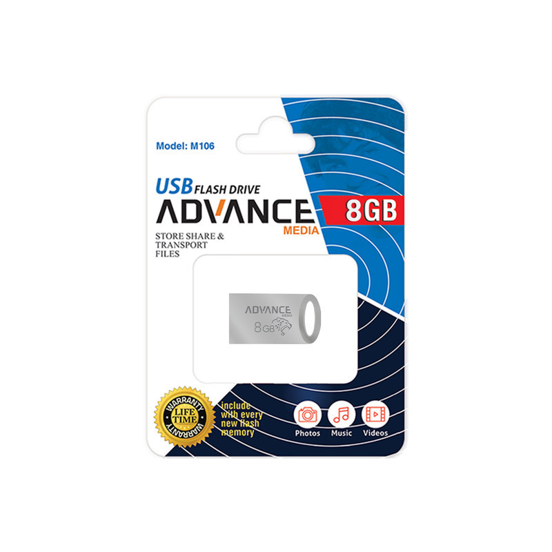 فلش مموری ادونس مدل M-106 ظرفیت 8 گیگابایت با رابط USB