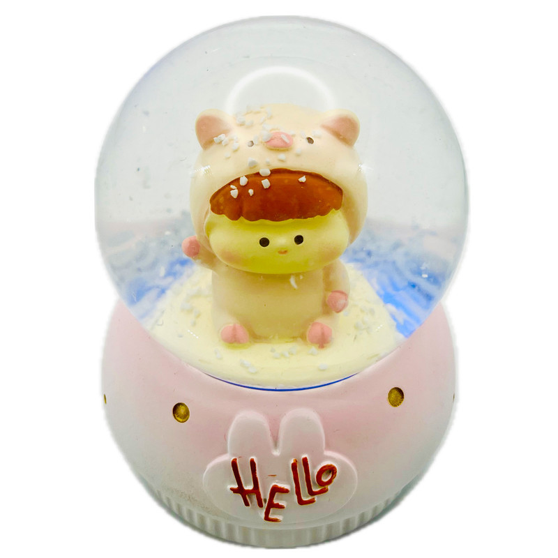 گوی مدل چراغدار HELLO طرح baby خوک کد C1623.11.S300
