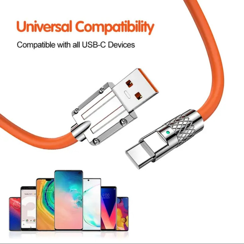کابل تبدیل USB به USB-C مدل 15W طول 1 متر