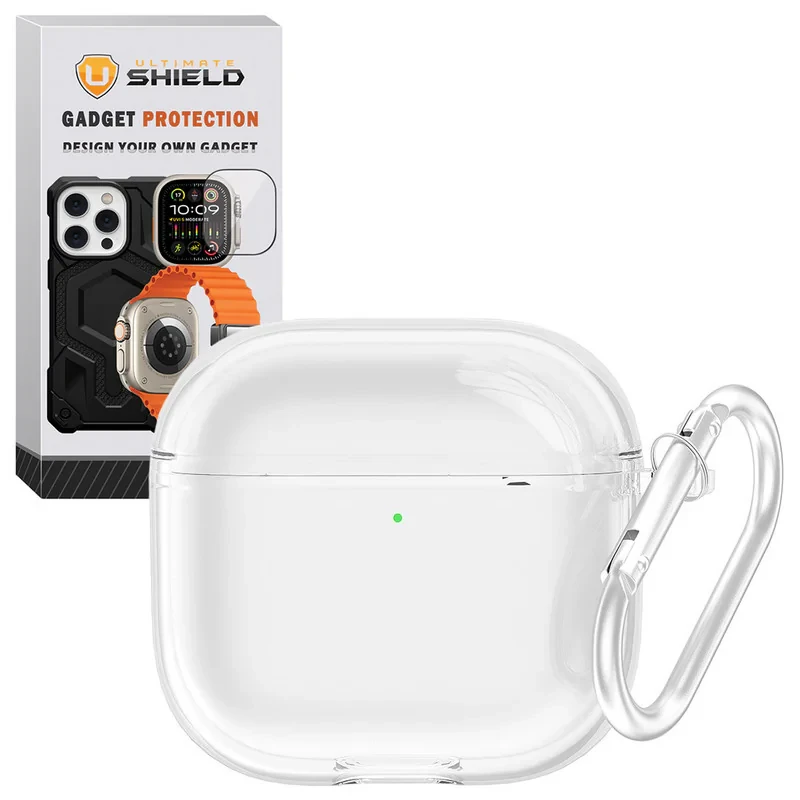 کاور آلتیمیت شیلد مدل Clear-UL مناسب برای کیس اپل AirPods 4