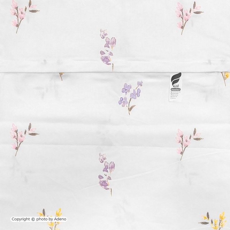 کاور لحاف فیلور آدنو مدل Lavender کد FI18 یک نفره سایز 160x220 سانتی متر