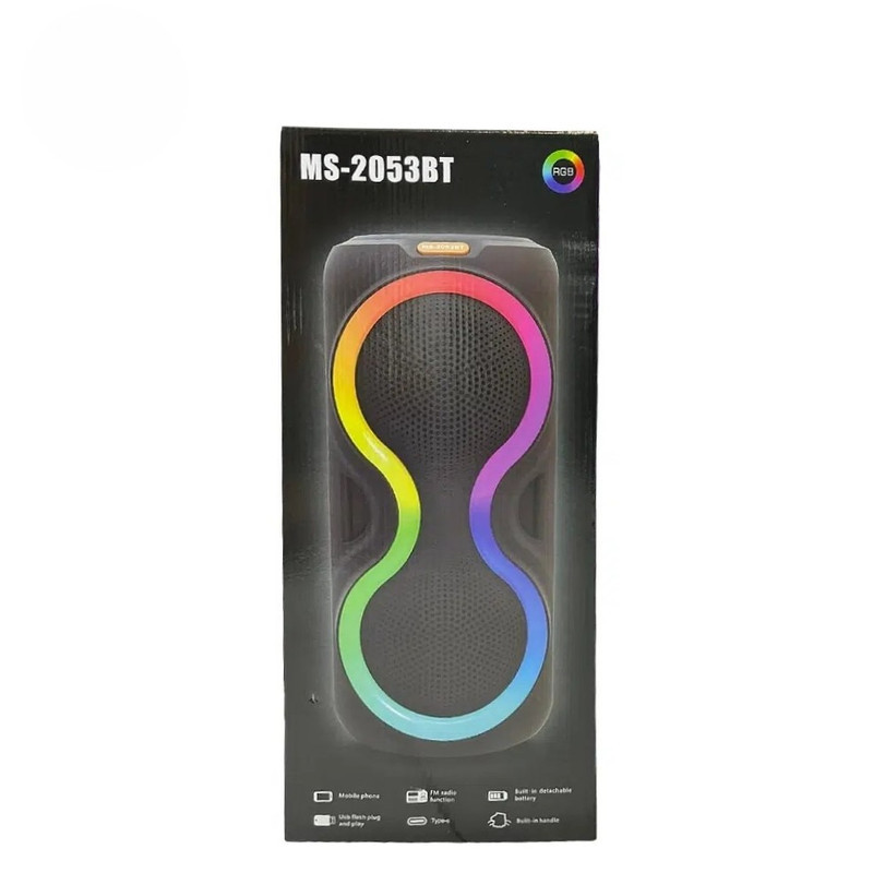 اسپیکر بلوتوثی قابل حمل مدل MS-2053T