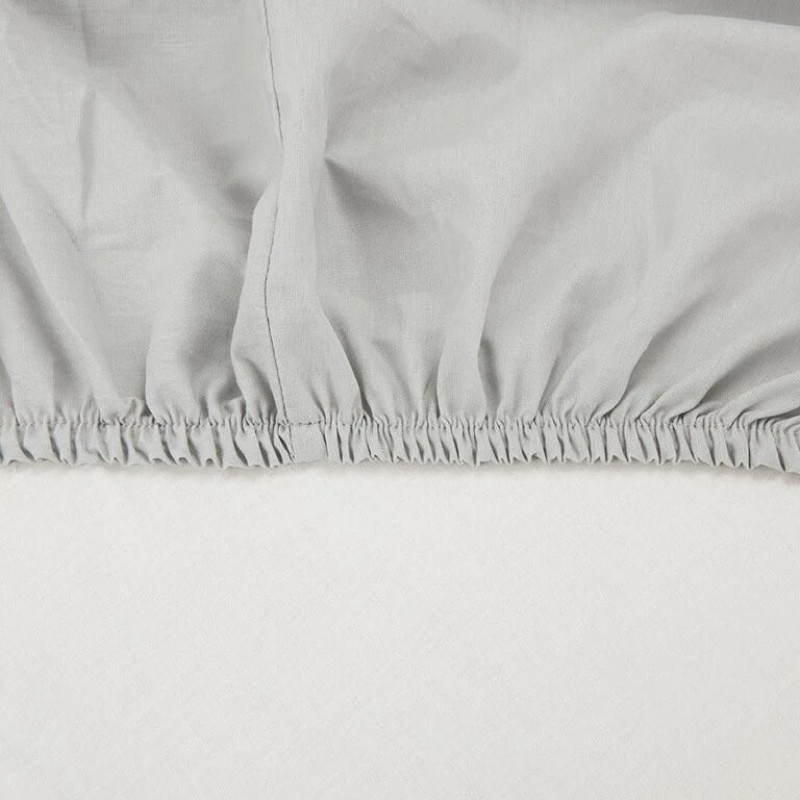ملحفه نخ پنبه انگلیش هوم مدل Plain دو نفره سایز 200x180 سانتی‌متر