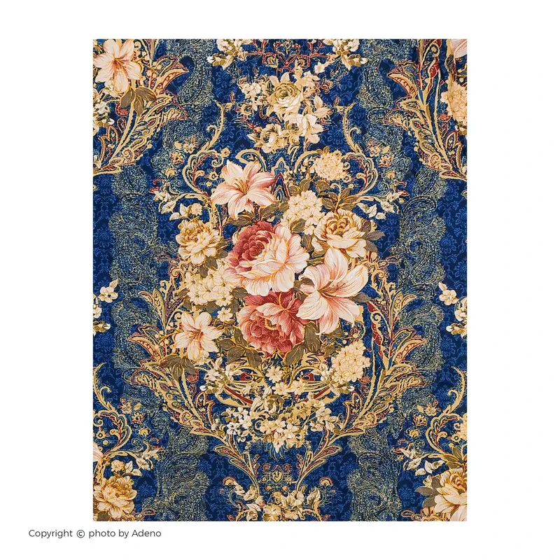 ملحفه آدنو مدل افشان کد CH58 دونفره سایز 140x200 سانتی متر