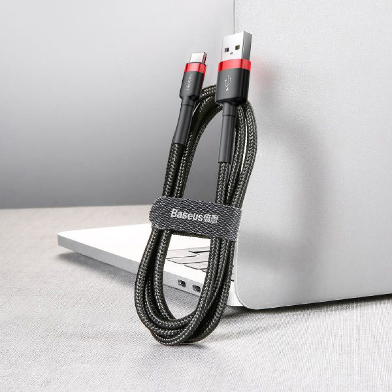 کابل تبدیل USB به USB-C باسئوس  مدل CATKLF-CG1 Cafule طول 2 متر