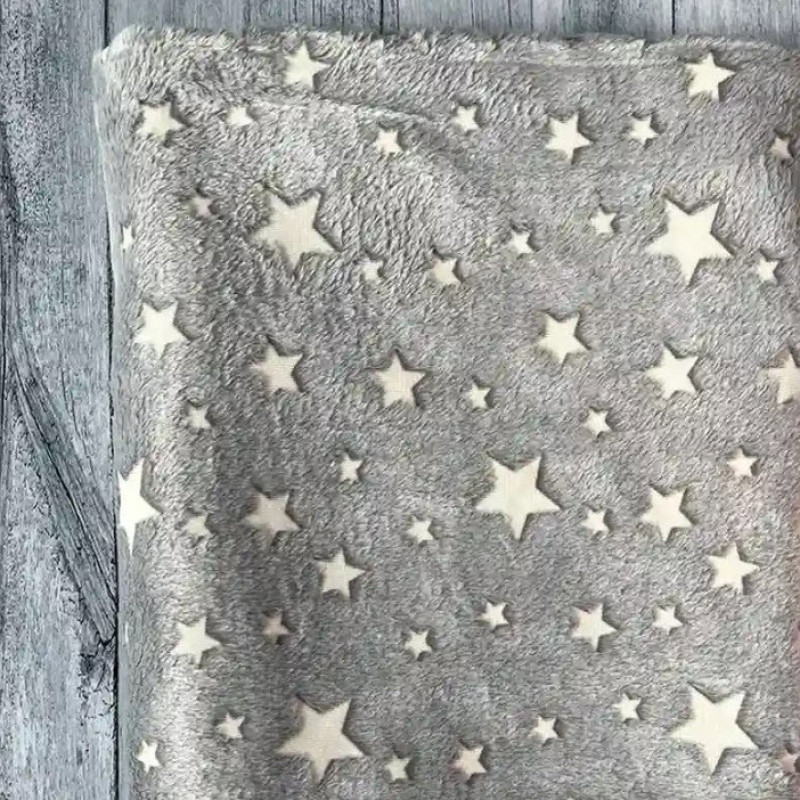 پتو مسافرتی 2 نفر ویراگیتا مدل شبنما ستاره بارانا سایز 220x200 سانتی‌متر