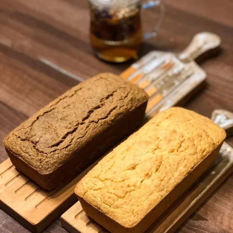 قالب کیک به گز مدل لوف مستطیل مجموعه 3 عددی