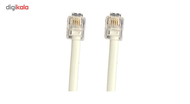 کابل تلفن کد BT10 به طول 10 متر