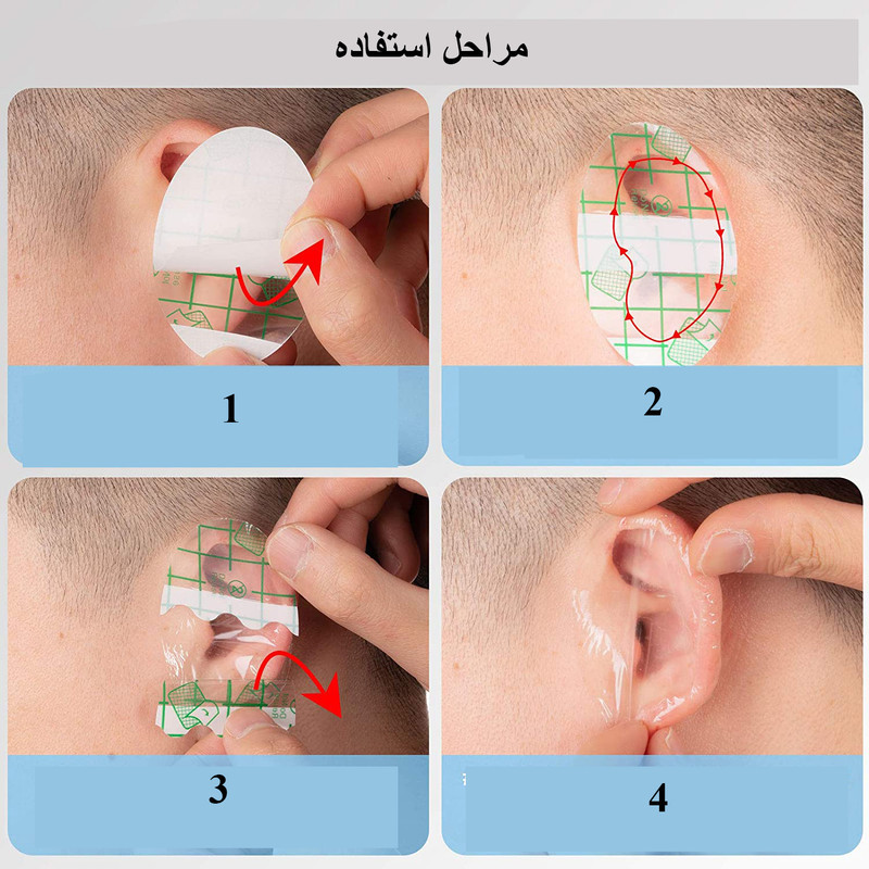 محافظ گوش حمام کودک نکس کر مدل KP4- بسته 4 عددی