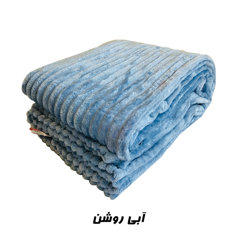 پتوی مسافرتی مدل ژله ای کبریتی یک نفره سایز 210x150 سانتی متر