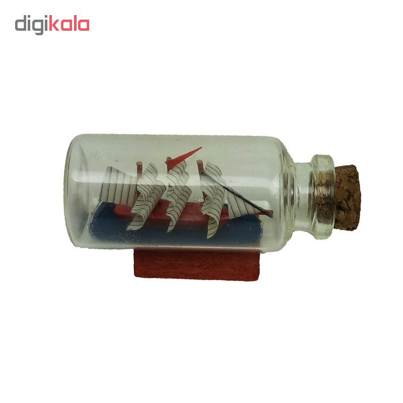 بطری تزئینی مدل کشتی