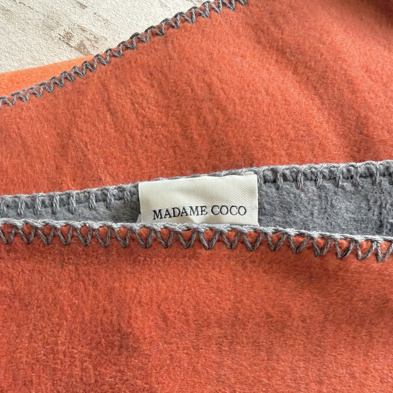 پتو 1 نفره مادام کوکو مدل Turuncu سایز 200x150 سانتی‌متر