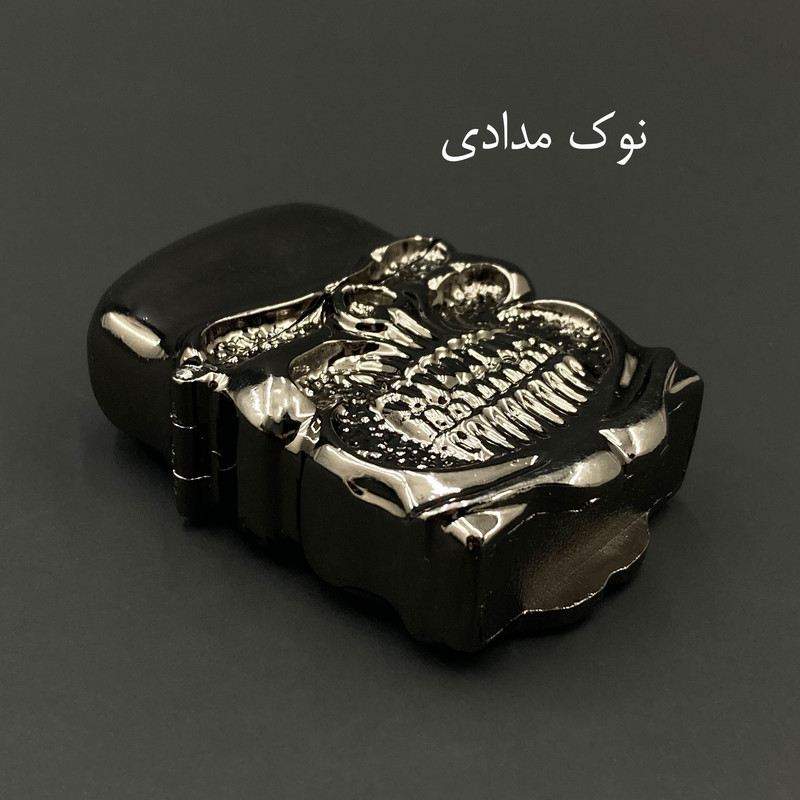 فندک مدل اتمی طرح اسکلت جمجمه DKD-1535