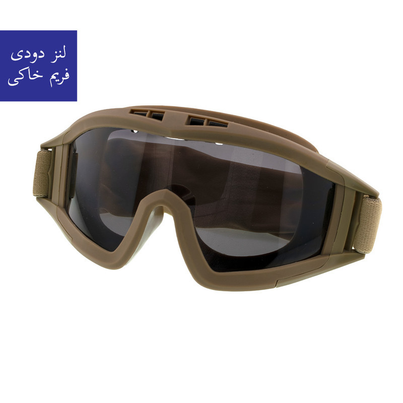 عینک موتور سواری برانت مدل تاکتیکال
