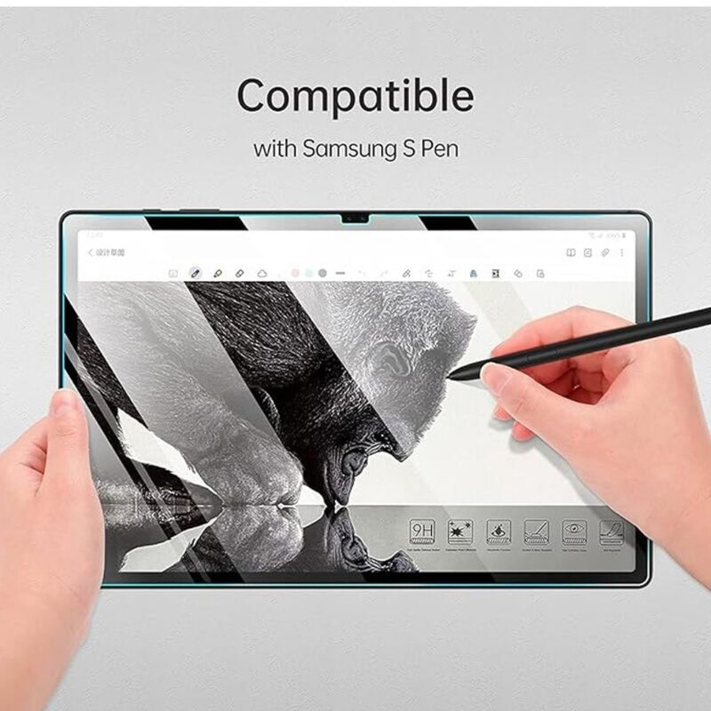 محافظ صفحه نمایش شیشه ای مدل RMS - SUX مناسب برای تبلت سامسونگ Galaxy Tab A9 Plus