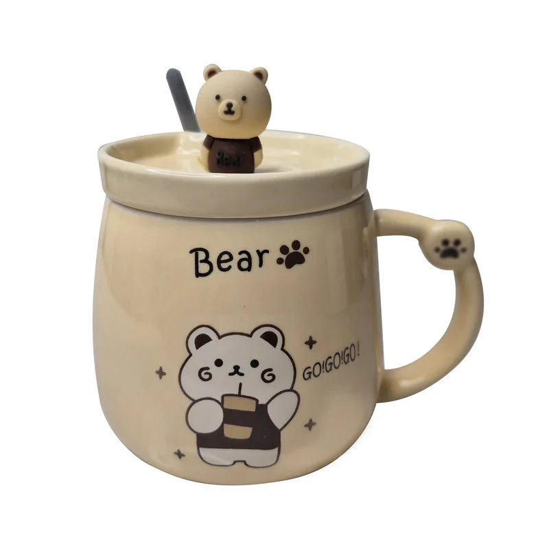 ماگ طرح خرس شکمو مدل Cute Bear