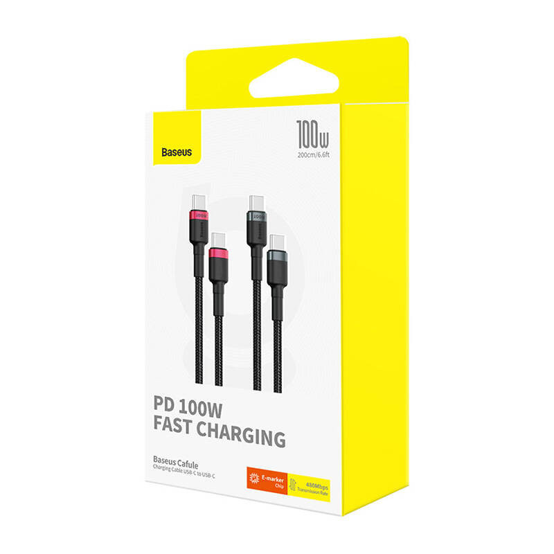 کابل تبدیل USB-C بیسوس مدل B-2pcs طول 2 متر