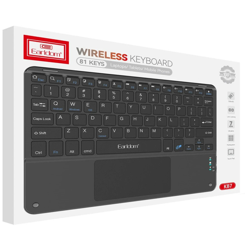 کیبورد بی سیم ارلدام مدل ET-KB7