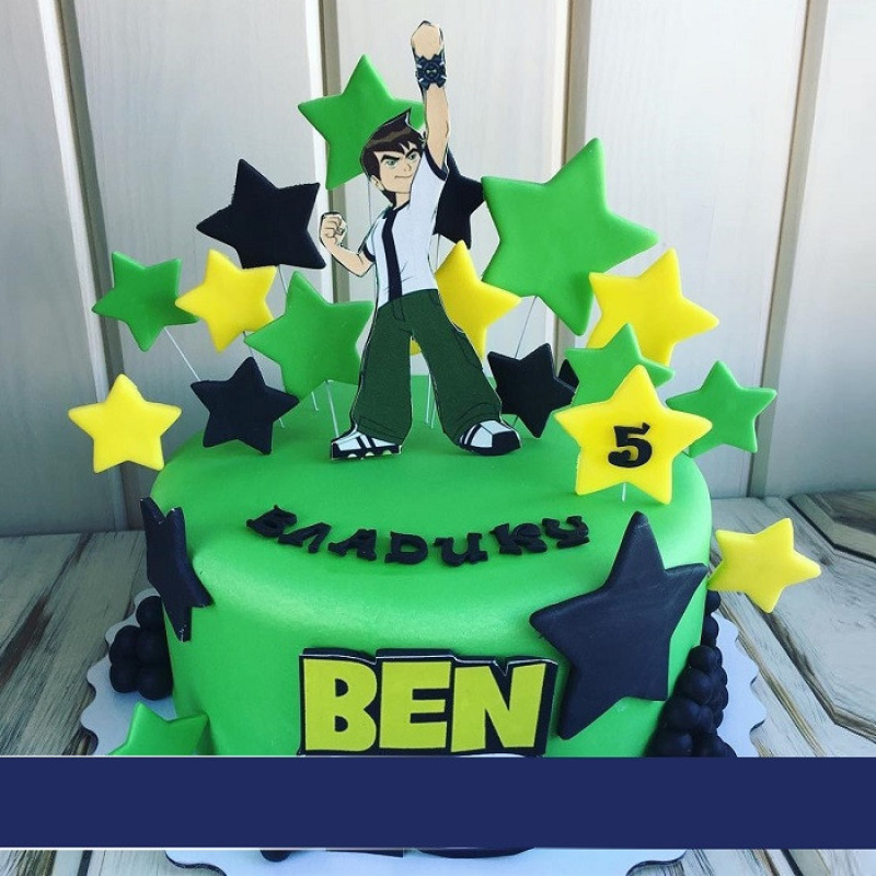 ابزار تزیین کیک بهگز مدل Ben 10