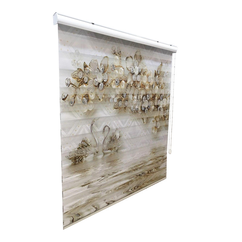 پرده زبرا مدل TD-28 سایز 150x200 سانتی‌ متر