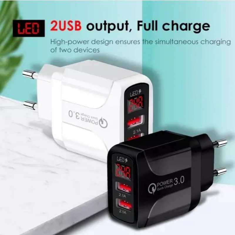 شارژر دیواری مدل POWER QUICK CHARGE3.0 کد keke_F002