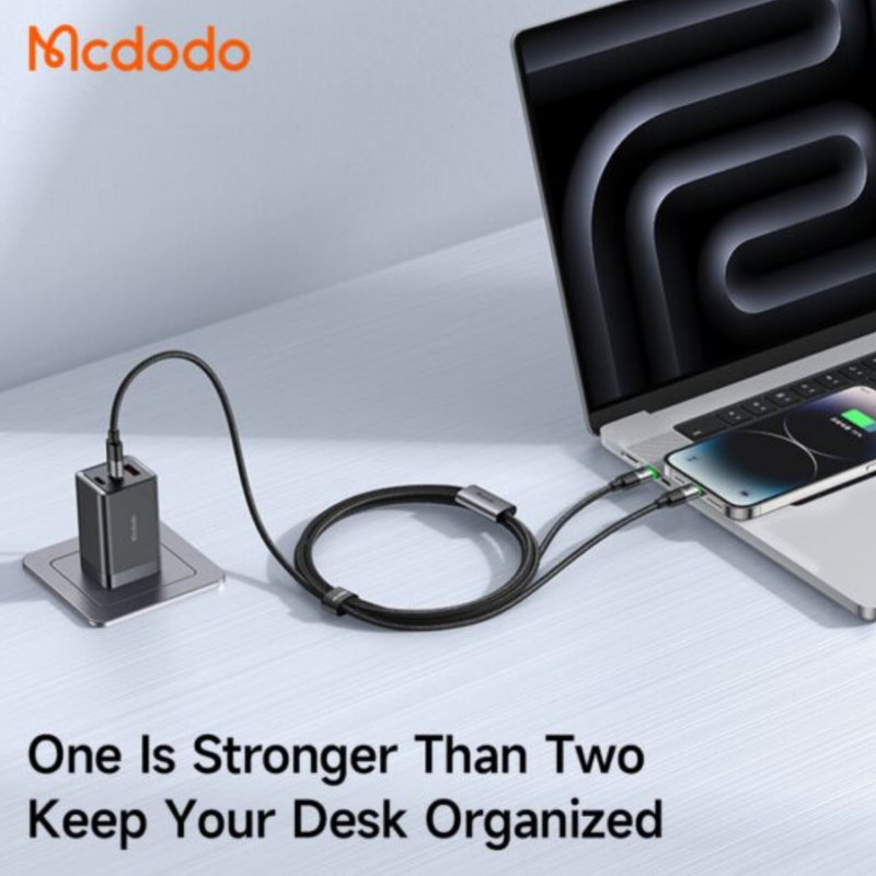 کابل تبدیل usb-cبه لایتنینگ usb-c مک دودو مدل ca-6700 طول 1.5متر