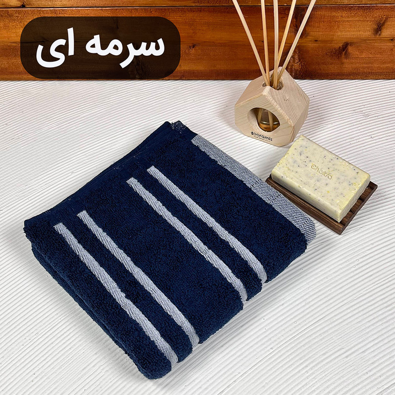 حوله دست و صورت مدل پارما سایز 80*40 سانتی متر