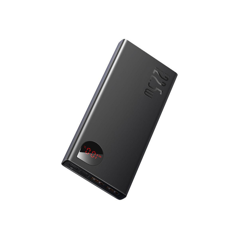 پاوربانک باسئوس مدل ADAMAN METAL DIGITAL DISPLAY ظرفیت 10000 میلی آمپر ساعت