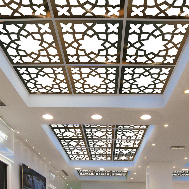 تایل سقفی آسمان مجازی بنی دکو مدل  MC  01 اندازه 60x60 سانتی متر