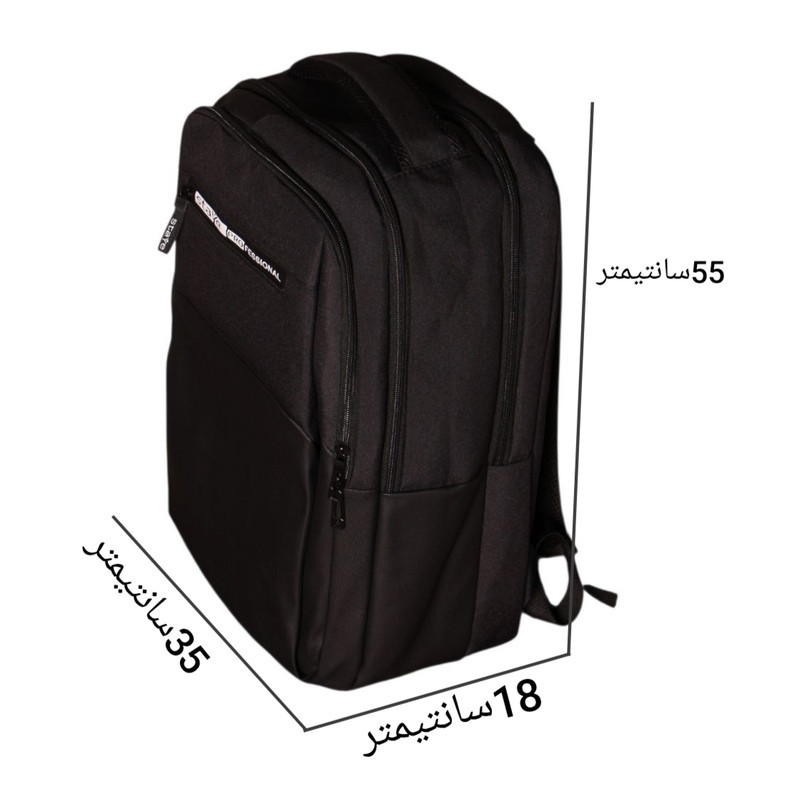 کوله پشتی لپ تاپ مدل L16مناسب برای لپ تاپ تا ۱۶ اینچ