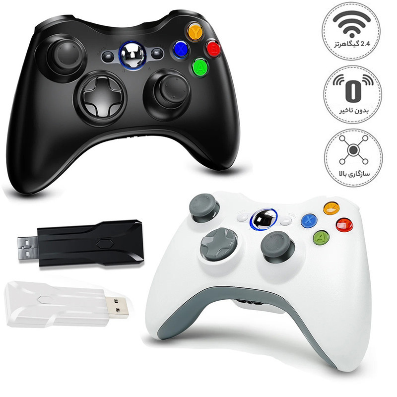 دسته بازی ایکس باکس مدل اسلیم مناسب برای XBOX360
