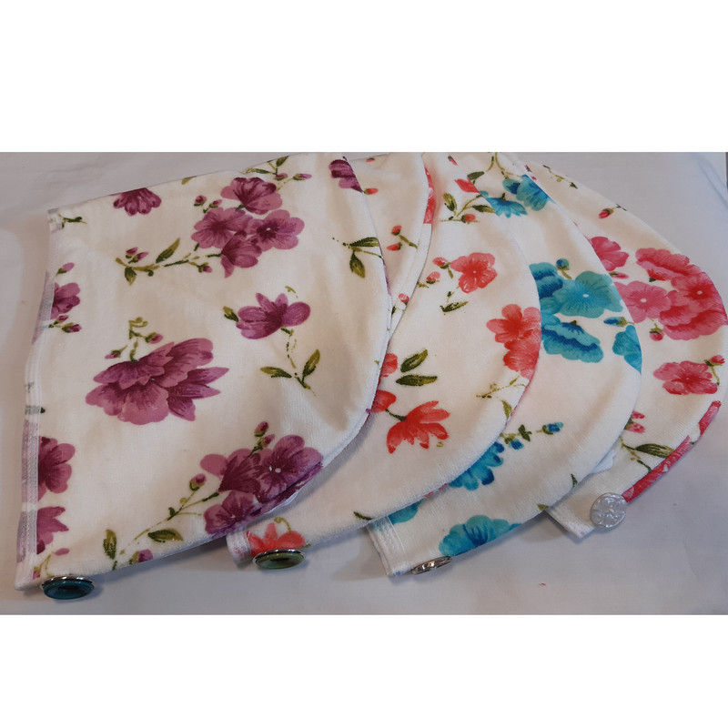 حوله کلاهی طرح گل