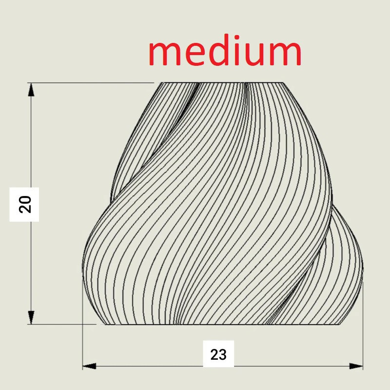 لوستر سقفی مدرن مدل خامه‌ای medium 02