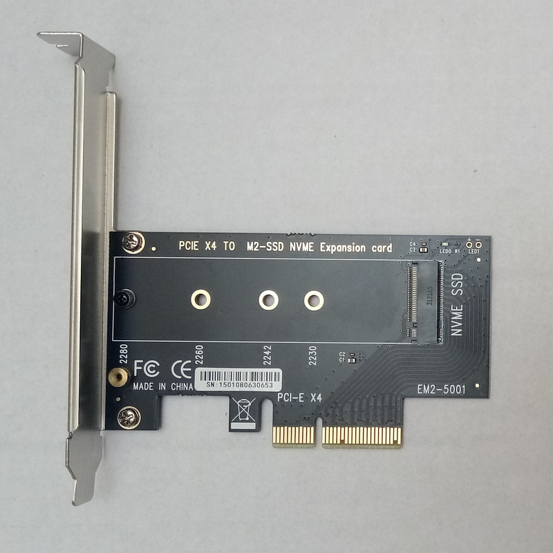 کارت تبدیل PCI-E به M2 SSD NVME اس اس یو مدل SU-EM5001