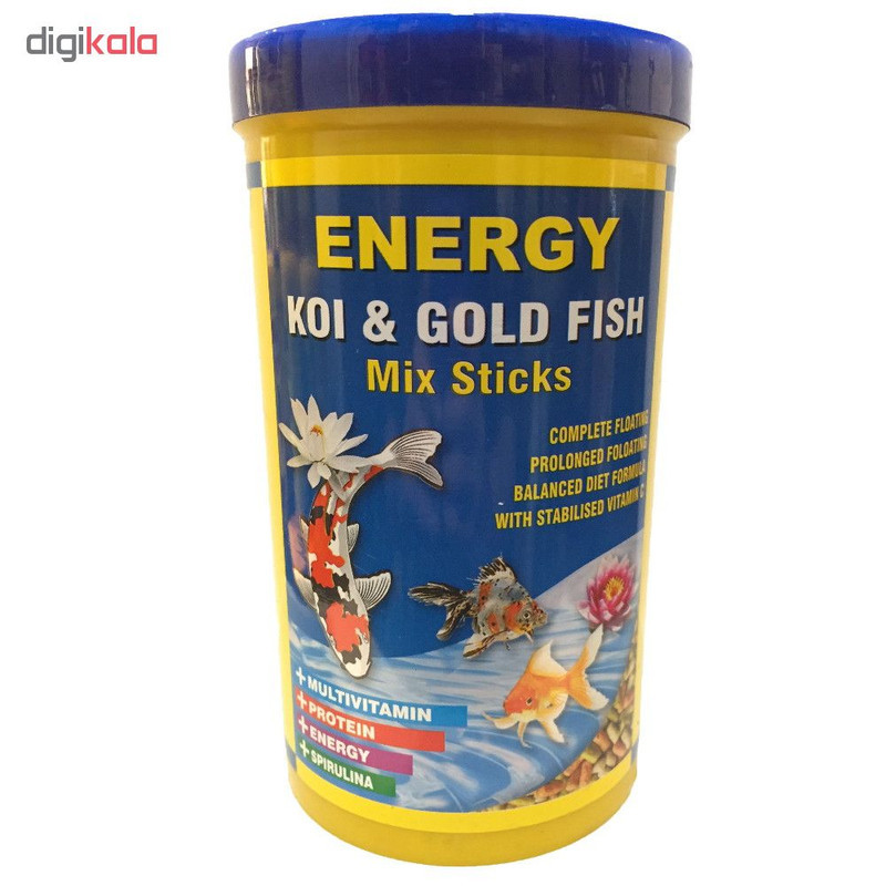 غذا ماهی انرژی مدل KOI & Gold fish Mix sticks حجم 1000 میلی لیتر