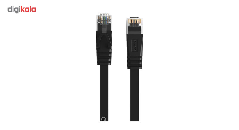 کابل شبکه CAT6 تخت اوریکو مدل PUG-C6B طول 1 متر