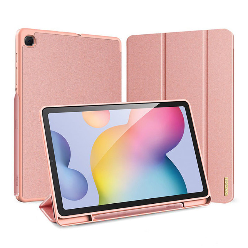 کیف کلاسوری دوکس دوکیس مدل Tri-Fold مناسب برای تبلت سامسونگ Galaxy Tab S6 Lite