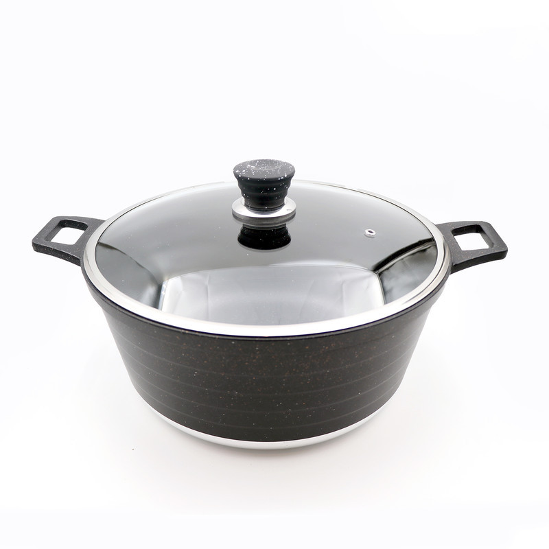 سرویس قابلمه و تابه گرانیتی 17 پارچه نیولایف مدل AFRA-6317