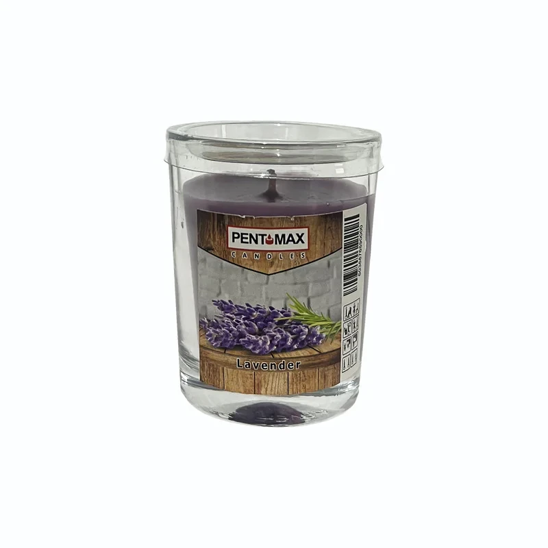شمع لیوانی پنت مکس مدل عطری اسطوخودوس Lavender_1