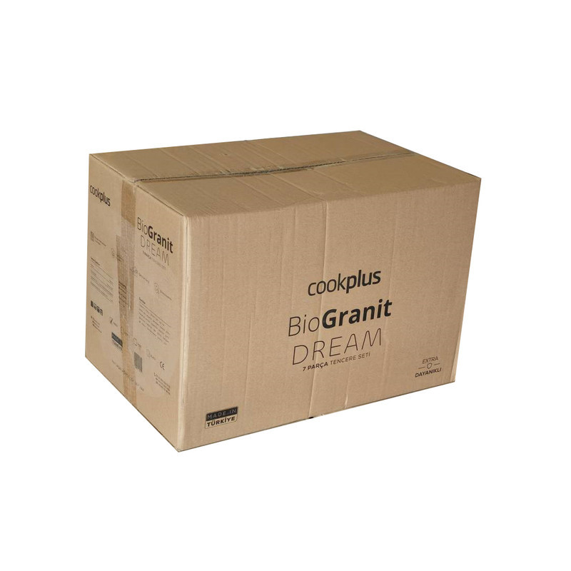 سرویس قابلمه و تابه بیوگرانیتی 7 پارچه کوک پلاس مدل DREAM